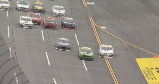Reese’s Sweet Move of the Race: Andy Jankowiak makes the winning move at Talladega